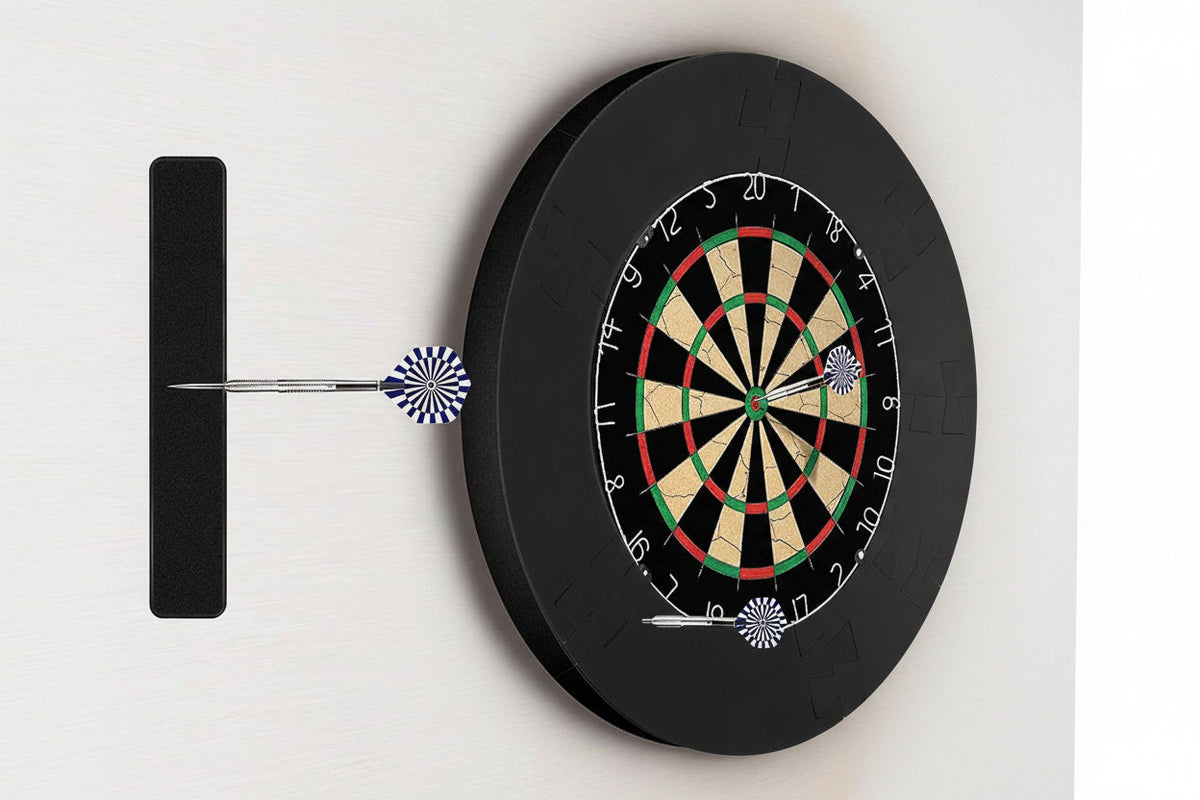 EVA Dartboard Surround – Lightweight Jigsaw Protection Ring for Dart Boards, Removable Wall Backboard Guard for Home and Game Rooms