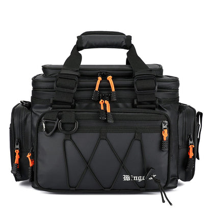 Multi-Layer Fishing Storage Bag – Portable Rod Carry Case with Tackle Organizer, Lining Protection & Large Capacity for Fishing Gear & Accessories