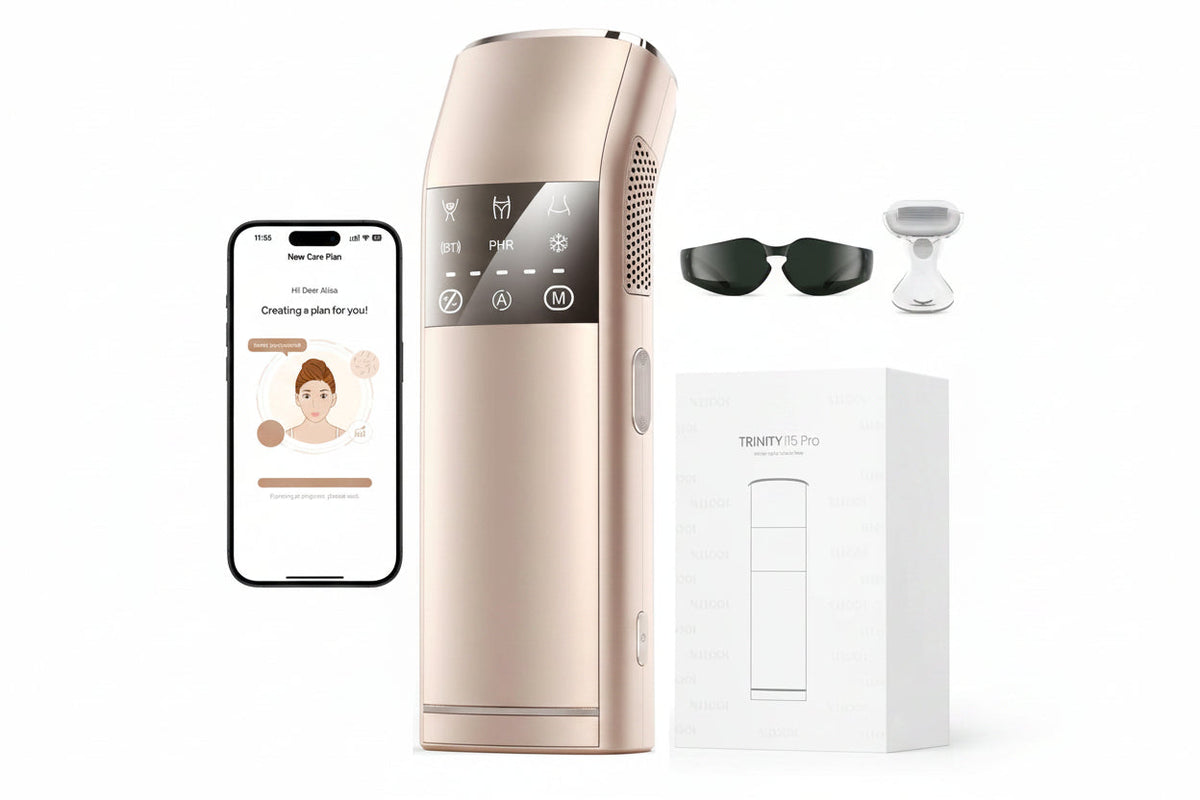 Hair Removal Device – Sapphire Ice Cooling Laser System for Fast, Painless Permanent Hair Reduction at Home