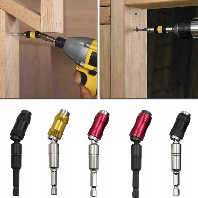Magnetic Screwdriver Bit Holder - Hex Quick Change Extension Rod for Power Drills and Precision Repair Tool Applications