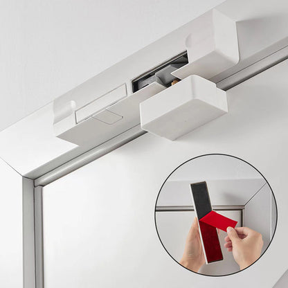 Hydraulic Door Closer Damper – Silent Automatic Closing Buffer for Wooden Doors with Anti-Pinch Protection and Easy External Household Installation