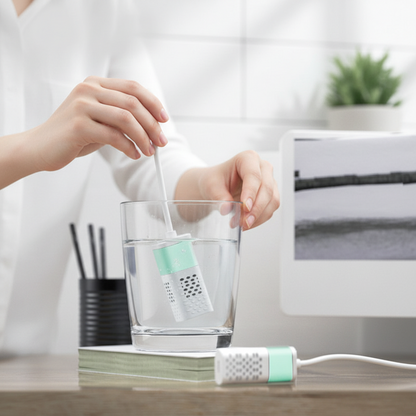 Hypochlorous Acid Water Generator – Electric Sodium Hypochlorite Ionizer Machine for Convenient On-Demand Cleaning Solution Preparation at Home or Work