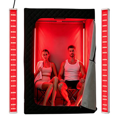 Full-Body Red Light Therapy Lamp – Portable Near-Infrared LED Panel for Home Beauty Care, Relaxation, Recovery Routines and Targeted Light Sessions