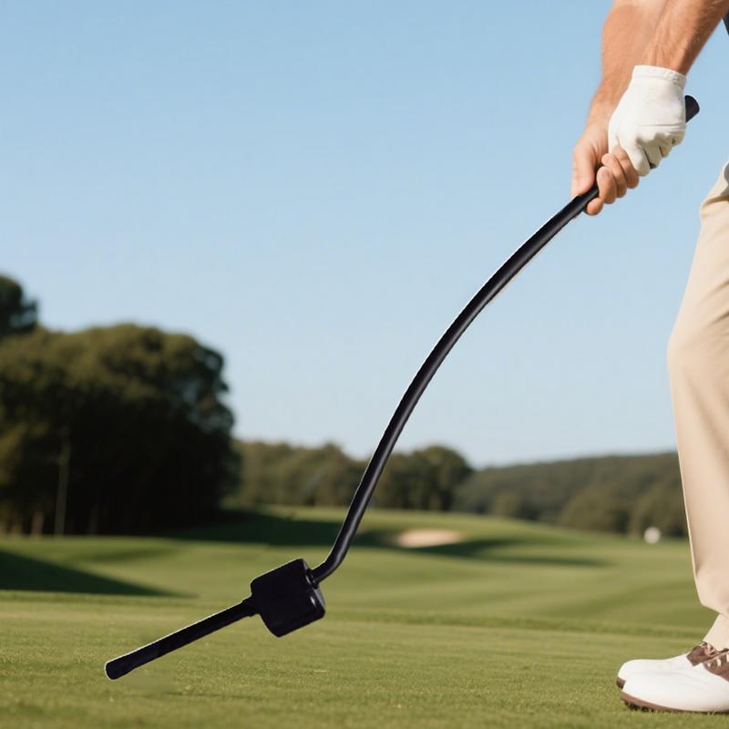 Golf Warm-Up Swing Stick – Portable Inertia Trainer for Finding Center of Gravity, Improving Tempo, Balance and Pre-Round Practice
