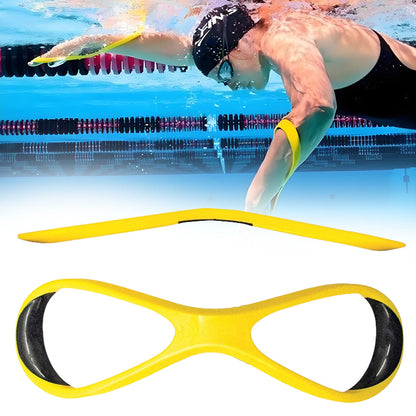 Figure-8 Swimming Forearm Trainer – Wear-Resistant Stroke Aid for Backstroke and Breaststroke Practice, Improving Arm Position, Fulcrum Control and Technique