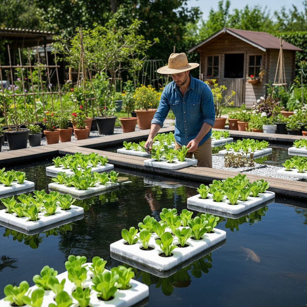Hydroponic Planting Board – 24-Hole Floating Grow Raft for Fish Ponds, Balcony Gardens, Greenhouses, Soilless Vegetable Cultivation