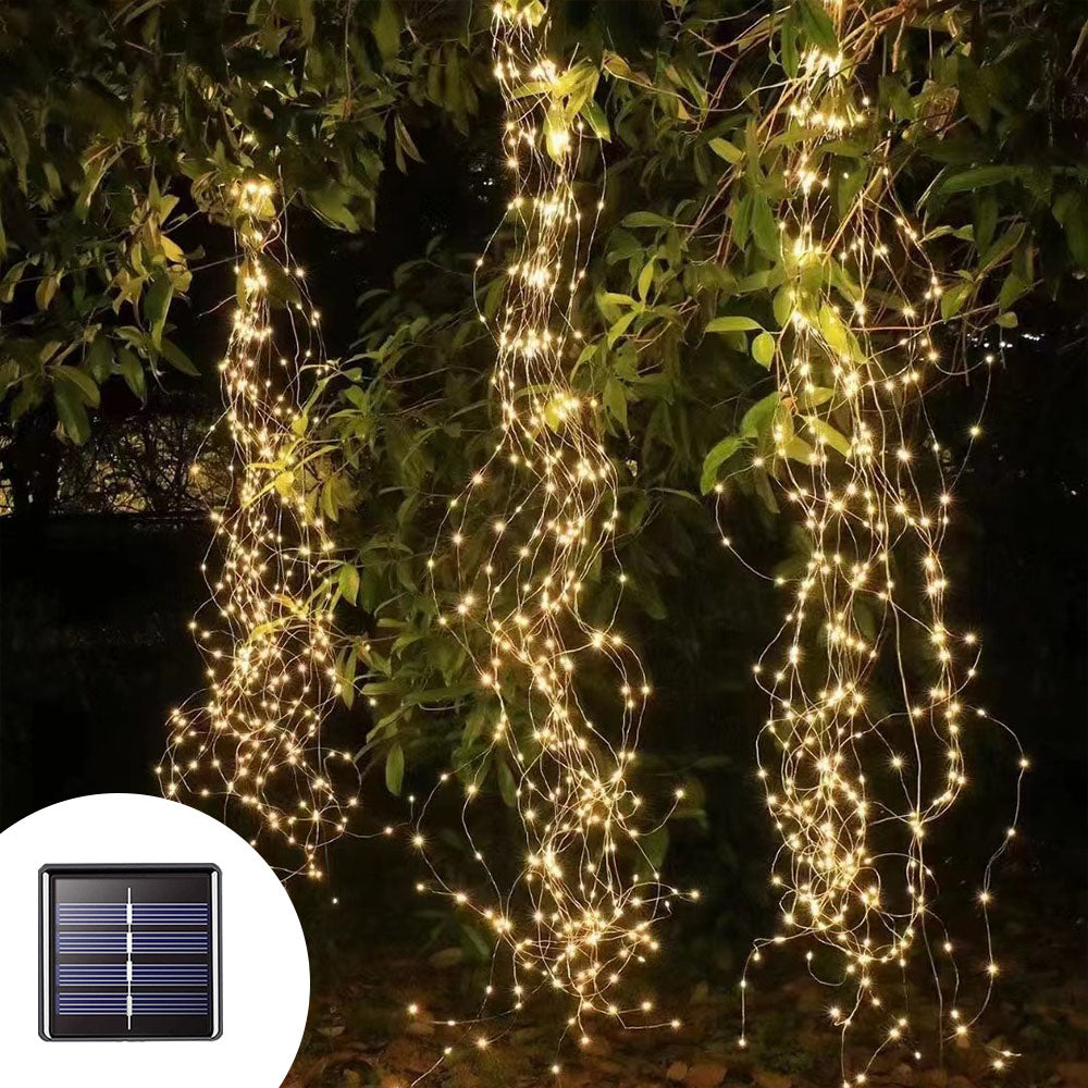 Solar Fairy String Lights – Outdoor LED Garland for Gardens, Streets, Patios and Holiday Decor with Energy-Saving Solar-Powered Illumination