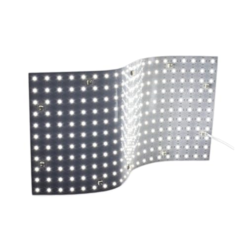 Flexible LED Panel Sheet – 490x245MM 24V 28W Backlight with 242 LEDs for Kitchen Counters, Marble, Signage and Advertising Displays