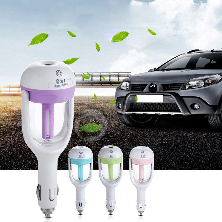 Car Mini Air Freshener Diffuser – 12V 50ML Aromatherapy Humidifier and Air Purifier for Fresh, Relaxing Drives