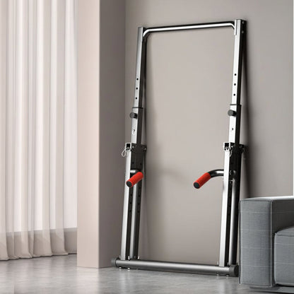 Foldable Pull Up Bar Station – Indoor Horizontal Bar Fitness Equipment for Kids and Family Strength Training at Home