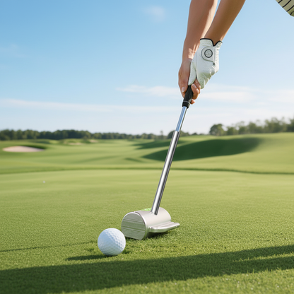 Golf Putting Accuracy Trainer – Small-Head Practice Device for Mastering Ball Contact, Light Push Control and Consistent Putting Precision