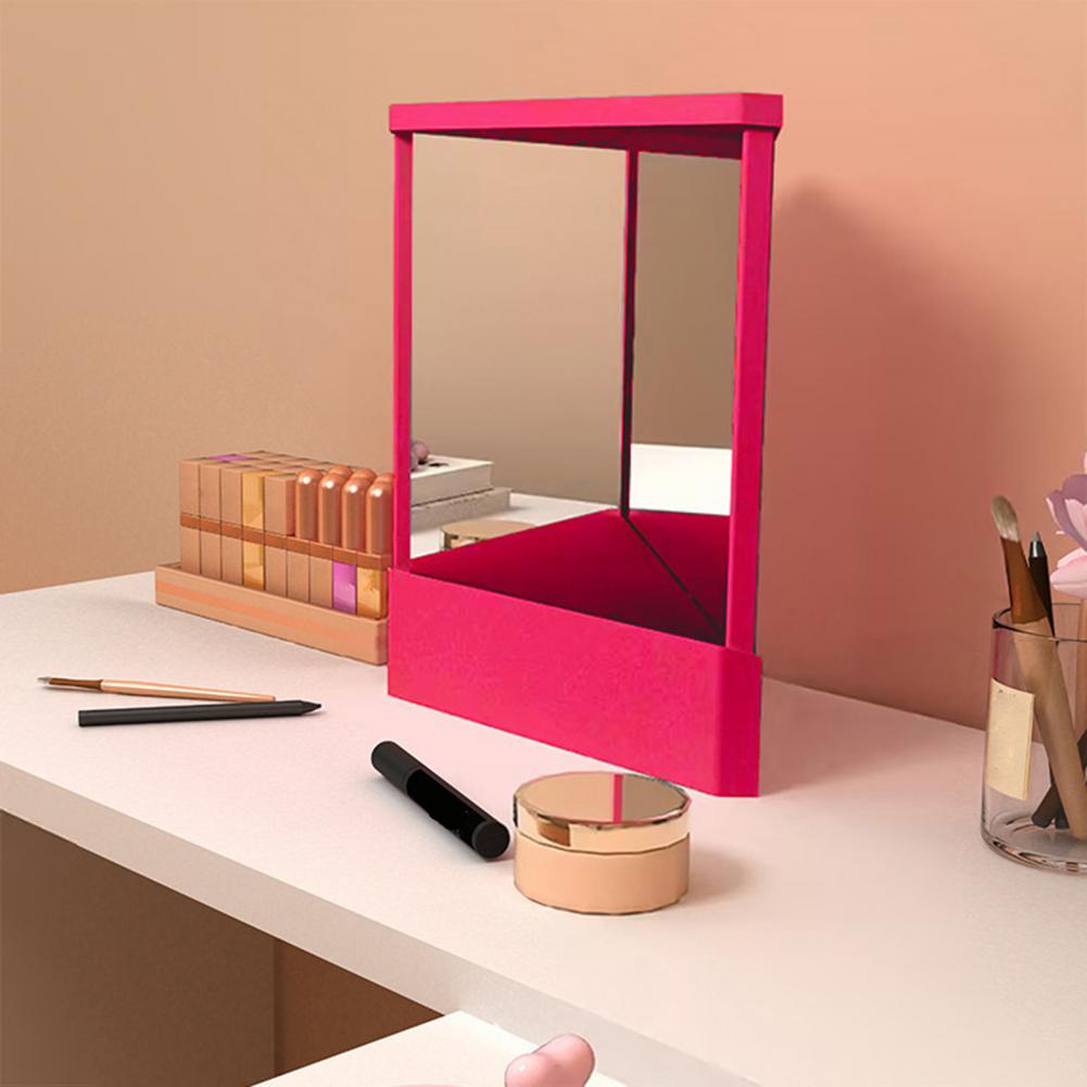 True Image Vanity Mirror – Precision Non-Magnifying Makeup Mirror with Real Reflection for Beauty Routines, Dressing Tables and Stylish Tabletop Decor