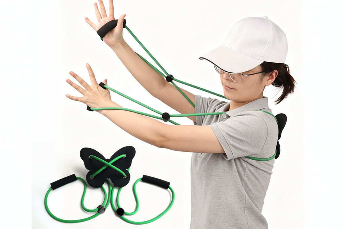Rotating Butterfly Golf Swing Trainer – Flexibility, Rhythm, Tempo and Balance Practice Aid for Building Smoother, More Consistent Swing Mechanics