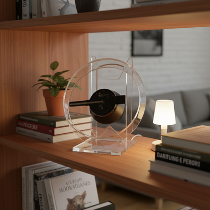 Mini 3D Holographic Advertising Fan – 20CM LED Hologram Display with App and Remote Control for Small Businesses and Home Decor