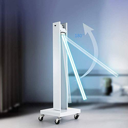 High-Power UV Disinfection Lamp – Mobile Germicidal Ozone Sterilization Light for Offices, Factories, Schools and Large Indoor Sanitizing Applications