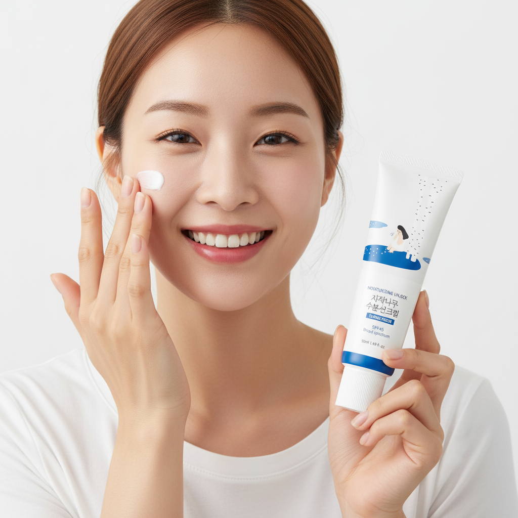 Korean Birch Juice Skincare Set – Moisturizing Sun Stick, Retinol Eye Cream and Barrier Repair Essentials for Daily Facial Care