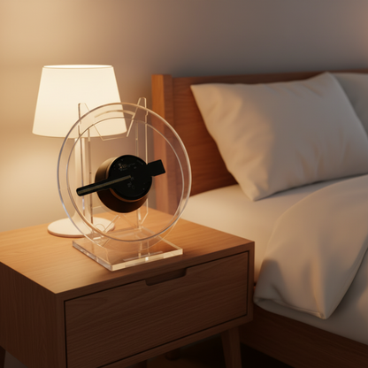 Mini 3D Holographic Advertising Fan – 20CM LED Hologram Display with App and Remote Control for Small Businesses and Home Decor