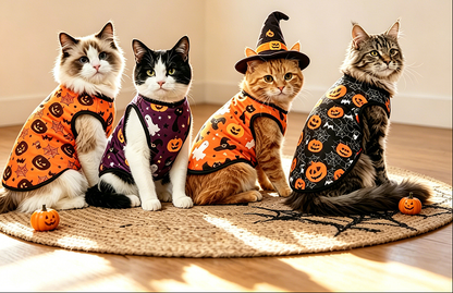 Funny Pet Cosplay Costume – Cute Party Clothing for Cats and Small Dogs, Perfect for Maine Coons, Ragdolls, Photos and Celebrations