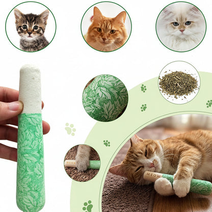 Mint Cat Chew Sticks – Cigarette-Shaped Teaser Toys for Biting, Oral Cleaning, Interactive Play, Boredom Relief and Indoor Cat Enrichment