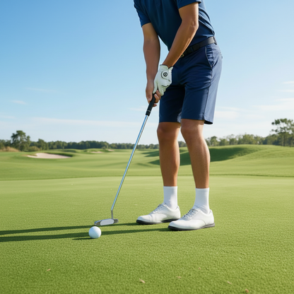 Golf Putting Accuracy Trainer – Small-Head Practice Device for Mastering Ball Contact, Light Push Control and Consistent Putting Precision