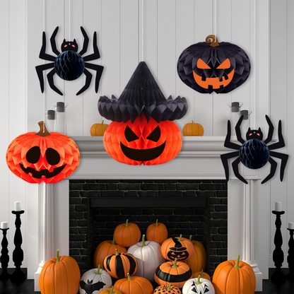 Foldable Bat Paper Lantern – Classic Halloween Hanging Decoration for Indoor and Outdoor Parties, Haunted Displays and Spooky Holiday Atmosphere