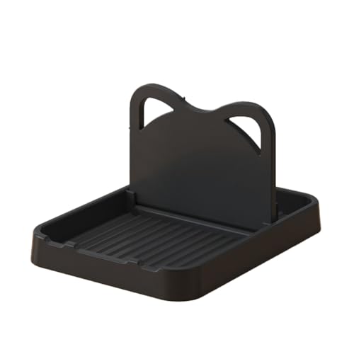 Multifunctional Pot Lid Holder – Kitchen Storage Rack with Spoon Rest for Lids, Spatulas and Soup Spoons, Keeping Counters Organized