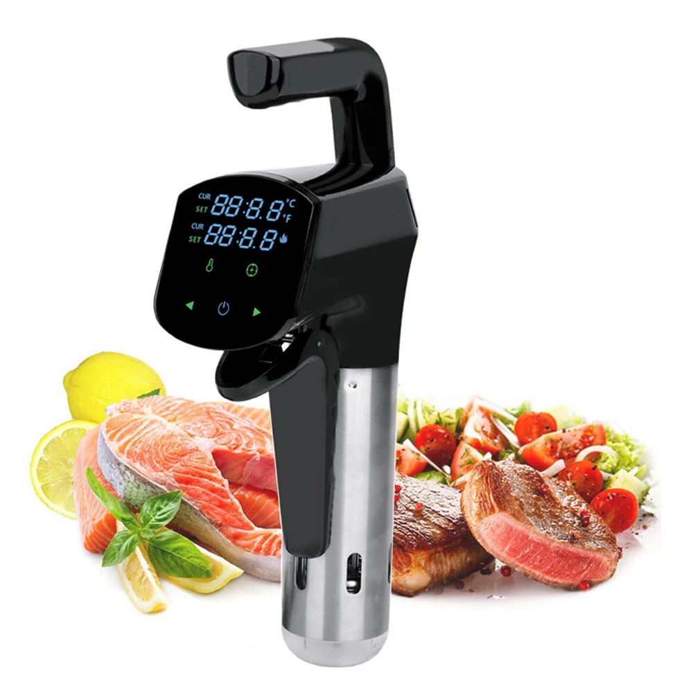 Vacuum Sous Vide Cooker – 1100W Smart Immersion Circulator with LCD Touchscreen & Precise Temperature Control