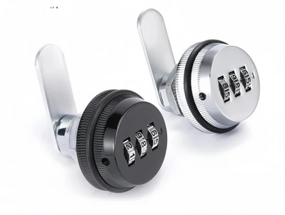 Combination Cam Lock – 3-Digit Keyless Zinc Alloy Cabinet and Drawer Security Lock for Mailboxes, Home Furniture and Storage Hardware
