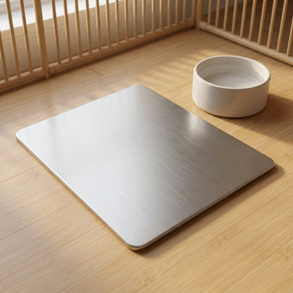 Stainless Steel Pet Cooling Pad – Summer Heat-Dissipation Plate for Dogs and Cats with Durable, Easy-Clean Cooling Surface