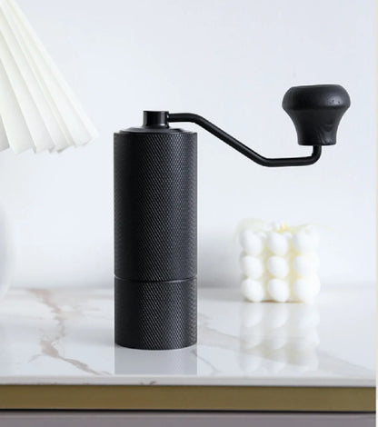 Manual Burr Coffee Grinder - Portable Adjustable Hand Coffee Mill with Precision Grinding for Fresh Espresso and Brewing