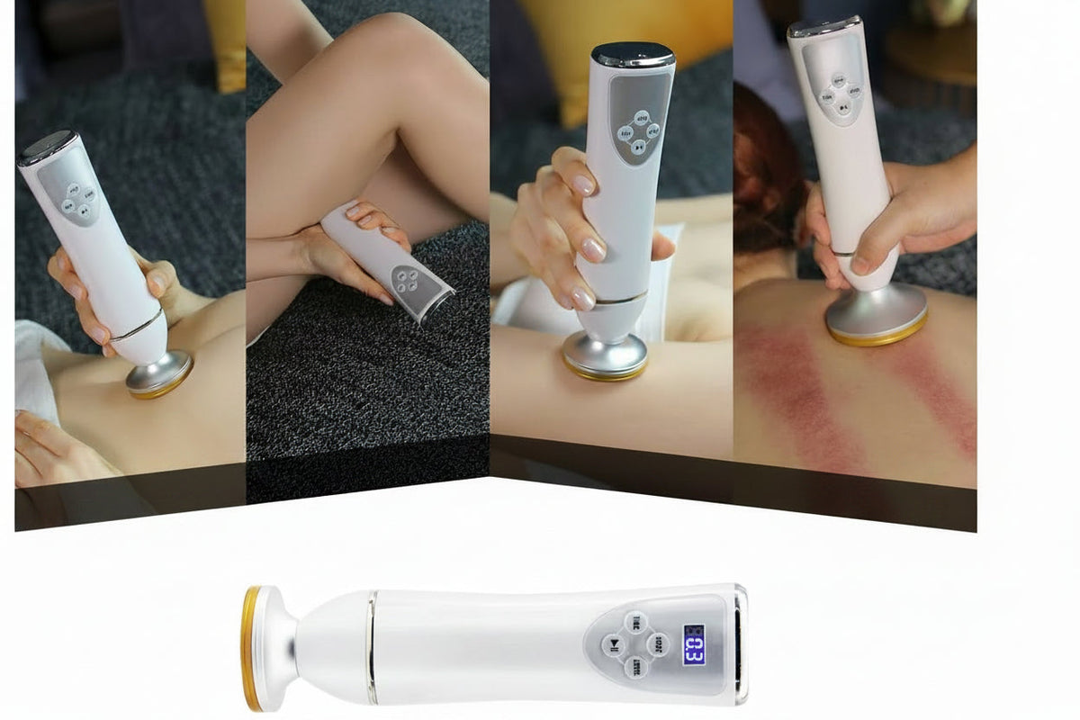 Electric Cupping Therapy Massager – Adjustable Anti Cellulite Gua Sha Vacuum Massage Device for Muscle Recovery and Body Sculpting