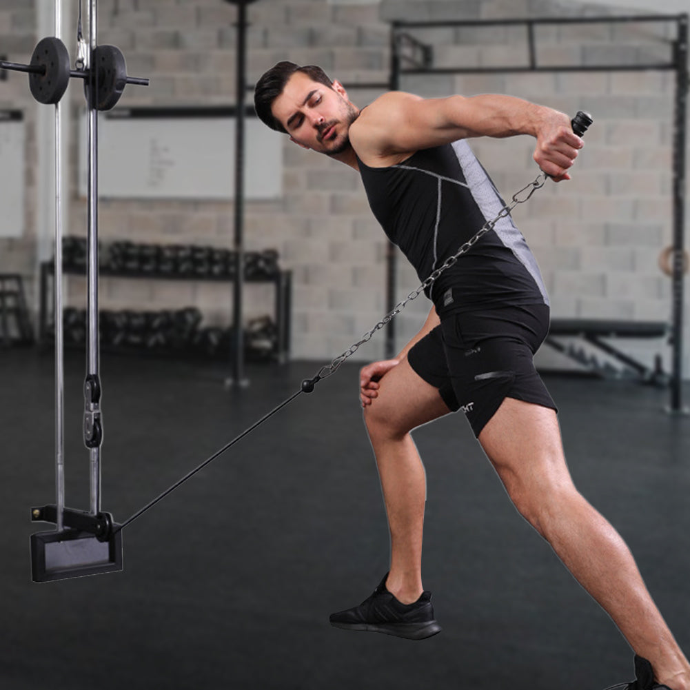 Single Tricep Push Down Handle – Cable Machine Attachment for Arm Workouts, Pull Downs and Strength Training Sessions