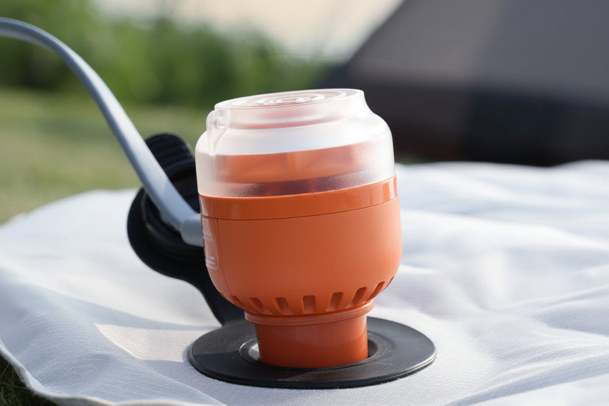 Ultra-Light Mini Air Pump – 30g Wireless USB Inflator for Camping Air Mattresses, Self-Inflating Pads and Outdoor Travel Gear