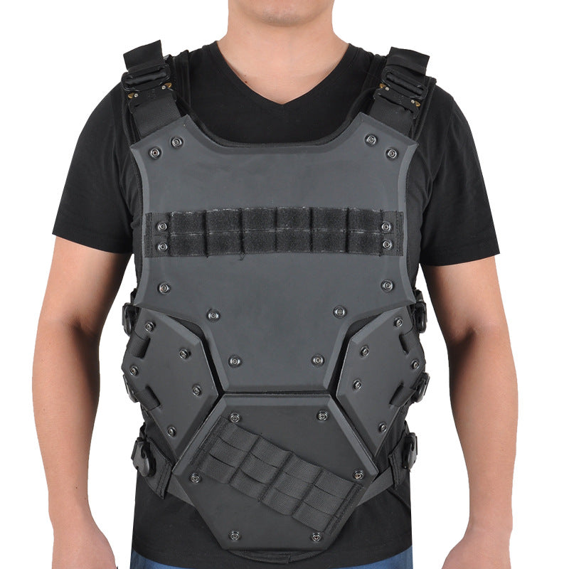 Tactical JPC Molle Plate Carrier Vest – Adjustable Body Armor Hunting Vest for Outdoor CS Games, Paintball, Airsoft Gear & Military Training Equipment