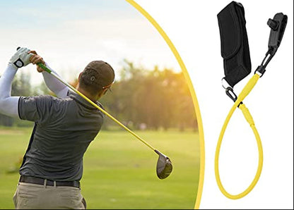 PGM Golf Swing Tension Belt – Strength and Posture Training Band for Club Correction, Swing Consistency and Improved Golf Practice Form