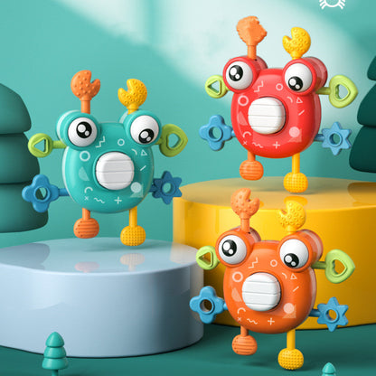 Baby Finger Exercise Toy - Early Learning Rattle and Hanging Bell Set for Newborn Sensory Development and Motor Skills
