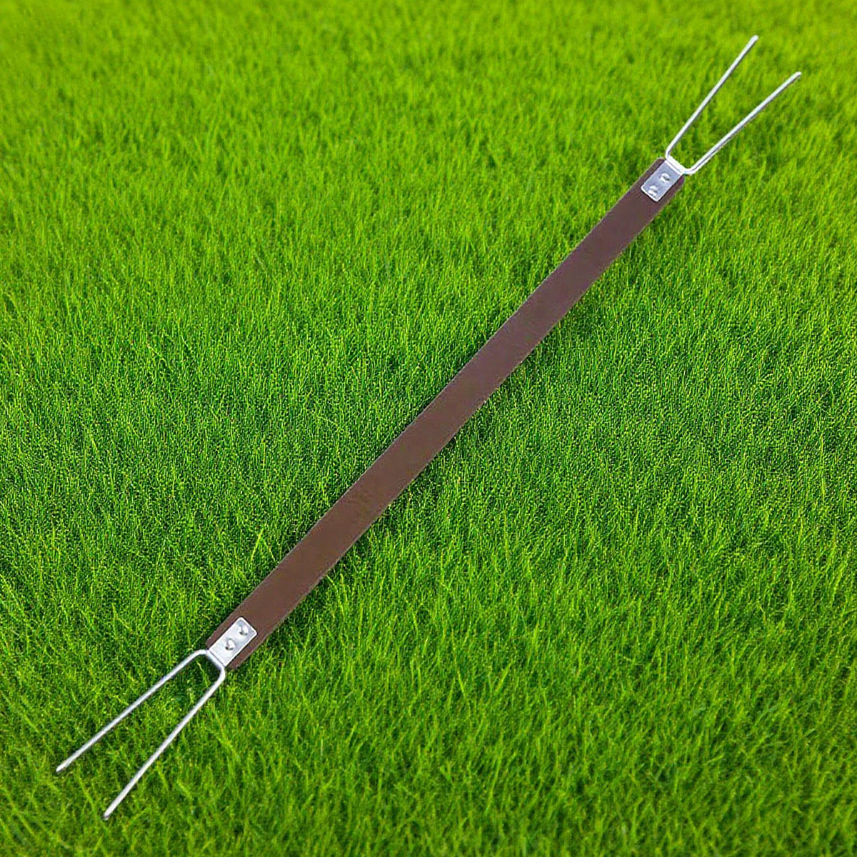 Ergonomic Fire Pit Lid Lifter Tool - Stainless Steel Hook Handle for Safe Fire Pit Cover Removal and Outdoor Cooking