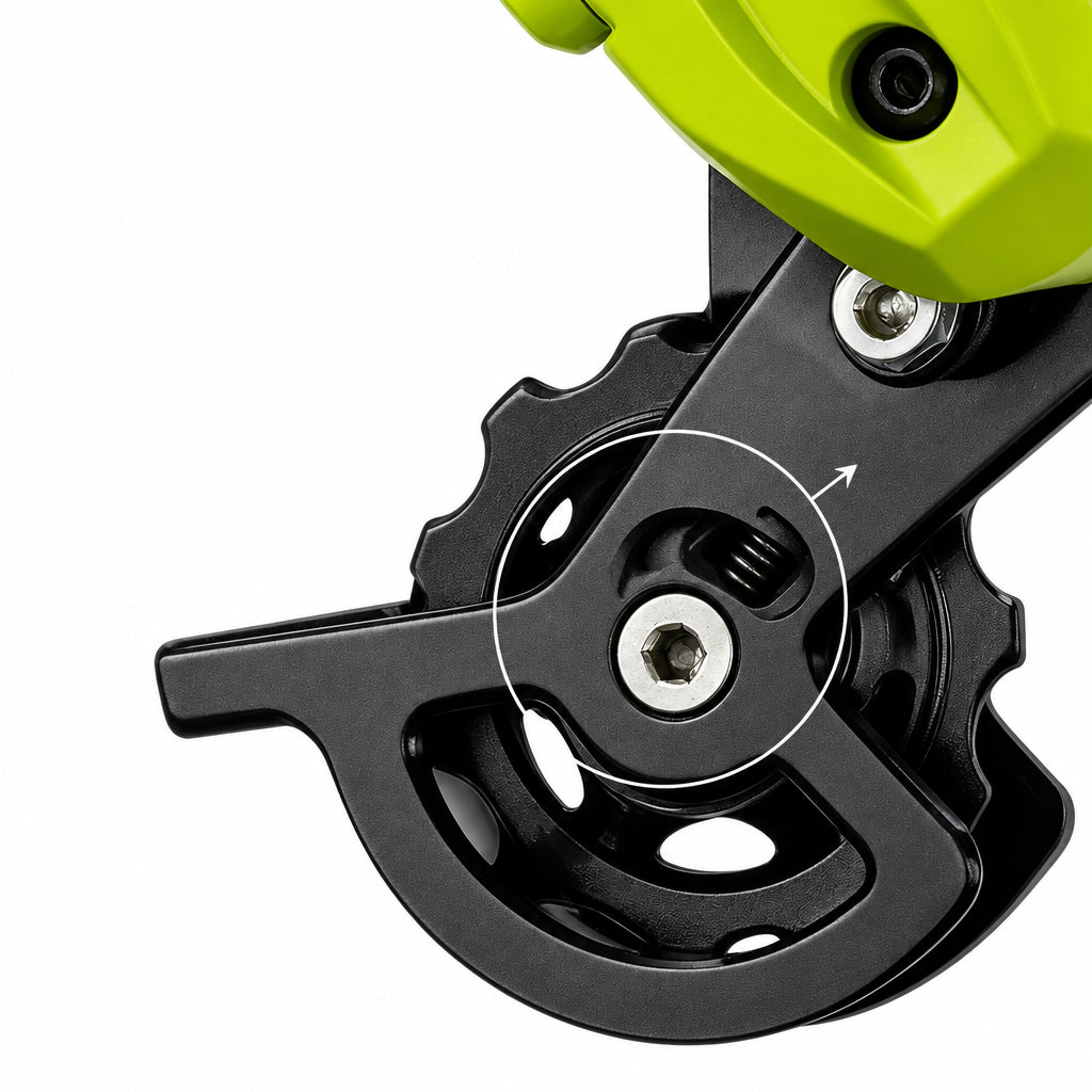 S-RIDE Bike Shifter and Rear Derailleur Set – Coordinated Bicycle Drivetrain Components for Smooth Gear Changes, Cycling Upgrades and Stylish Custom Builds