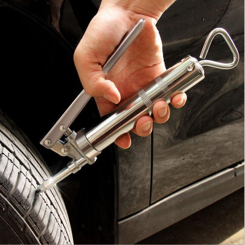 Car Tire Repair Kit – Emergency Internal Rubber Plug Set with Long Tire Filler Tool for Fast, Reliable Roadside Tire Repair