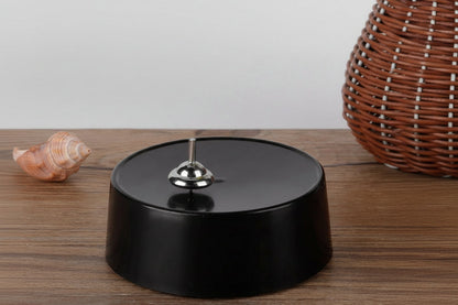 Magnetic Spinning Perpetual Motion Top – Educational Physics Desk Toy Demonstrating Inertia, Magnetism and Creative Science Concepts