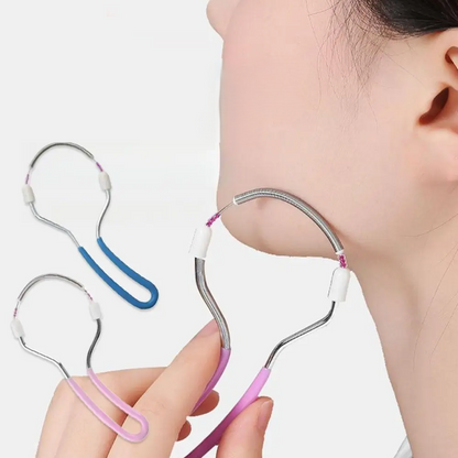 Facial Hair Spring Remover Tool – Gentle Manual Face Hair Twister for Quick, Painless, and Precise Hair Removal