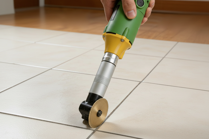 Electric Tile Seam Cleaner – 90° 165W Adjustable Grinder with 15000RPM Speed for Ceramic Joint Cleaning, Cutting and Precise Renovation Work