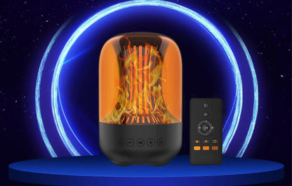Outdoor Bluetooth Flame Speaker – IPX5 Waterproof LED Torch Speaker with Bluetooth 5.0 for Patios, Gardens, Parties and Atmospheric Gifts