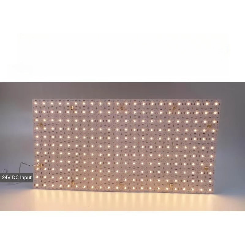 Flexible LED Panel Sheet – 490x245MM 24V 28W Backlight with 242 LEDs for Kitchen Counters, Marble, Signage and Advertising Displays