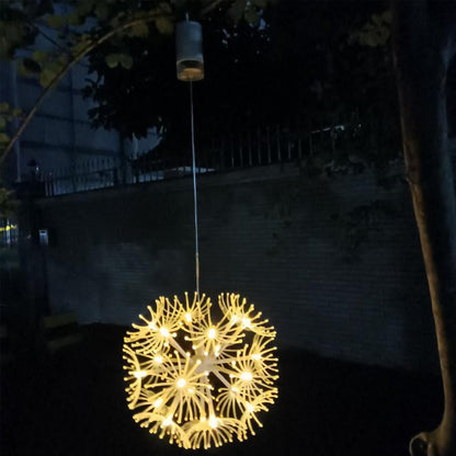 LED Dandelion Firework Lights – 19-LED 8-Mode Outdoor Starburst Lamps with Remote for Home, Weddings, Parties & Festive Holiday Décor