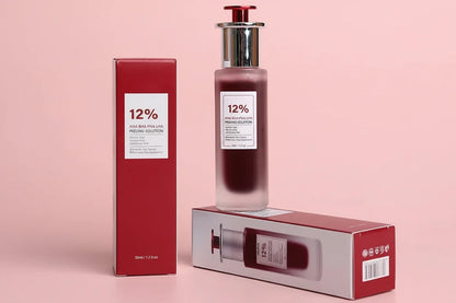 Fruit Acid Salicylic Essence – Exfoliating Moisturizing Skin-Care Serum for Pore Refining, Smoother Texture and Beauty Salon-Inspired Home Routines
