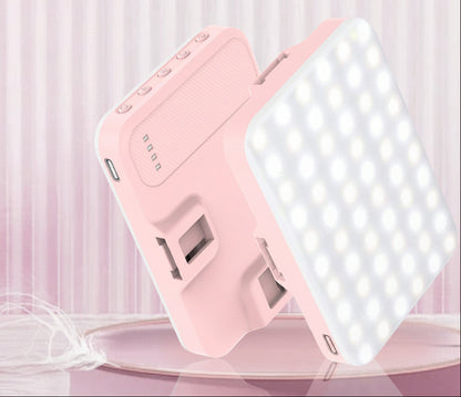 Portable LED Phone Fill Light – Compact Pocket Photography Light for Selfies, Videos, Makeup, Content Creation and Low-Light Illumination
