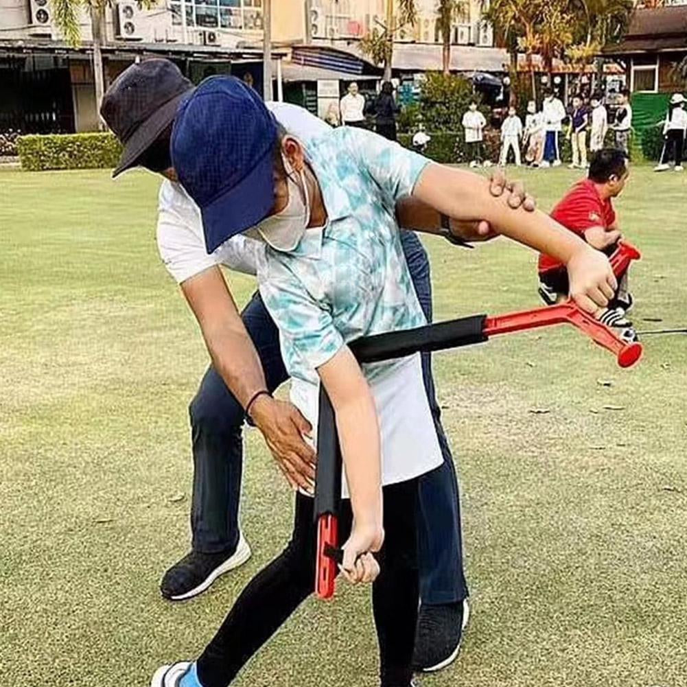 Outdoor Golf Swing Trainer – Rotational Posture Aid for Improving Swing Mechanics, Body Position, Consistency and Efficient Golf Practice Sessions