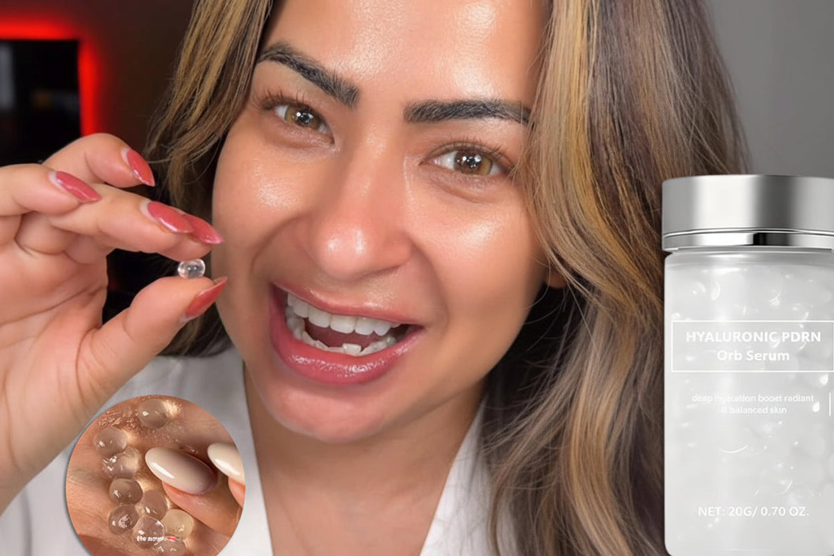 Hyaluronic Acid PDRN Face Serum – Deep Hydrating Brightening Repair Treatment with Glutathione, Niacinamide and Glycerin