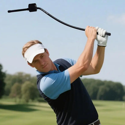 Golf Warm-Up Swing Stick – Portable Inertia Trainer for Finding Center of Gravity, Improving Tempo, Balance and Pre-Round Practice